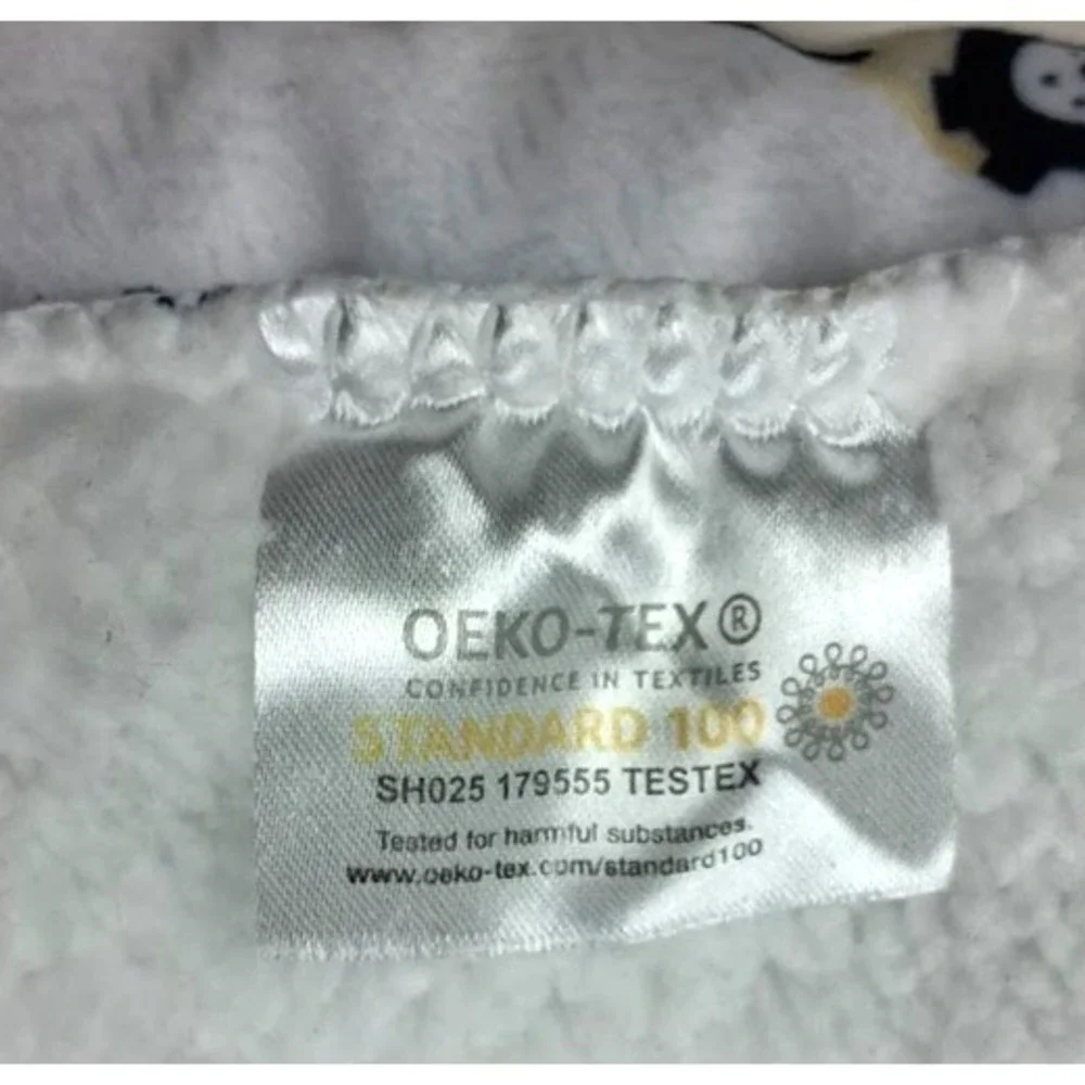 SL Home Fashions Plush Bulldozer Construction Vehicles Baby Blanket White Sherpa